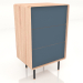 modèle 3D Commode Fina 60 (Bleu fumé) - preview