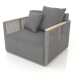 3d model Armchair (Quartz gray) - preview