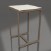 3d model Mesa de bar 70 (DEKTON Danae, Bronce) - vista previa