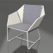 3d model Club chair (Agate gray) - preview