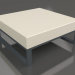 3d model Puf modular (Antracita) - vista previa