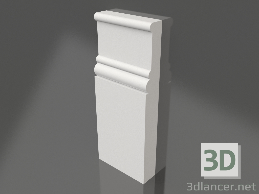 modèle 3D Socle 003 1 (250x100x20) - preview