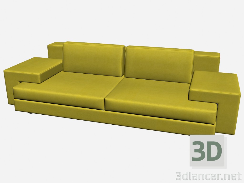 3D Modell Sofa 2 Ellington - Vorschau