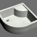 Modelo 3d Base de duche SABINA 90 conjunto - preview