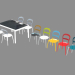 modèle 3D Chaises clés Wien - preview