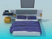 Double bed