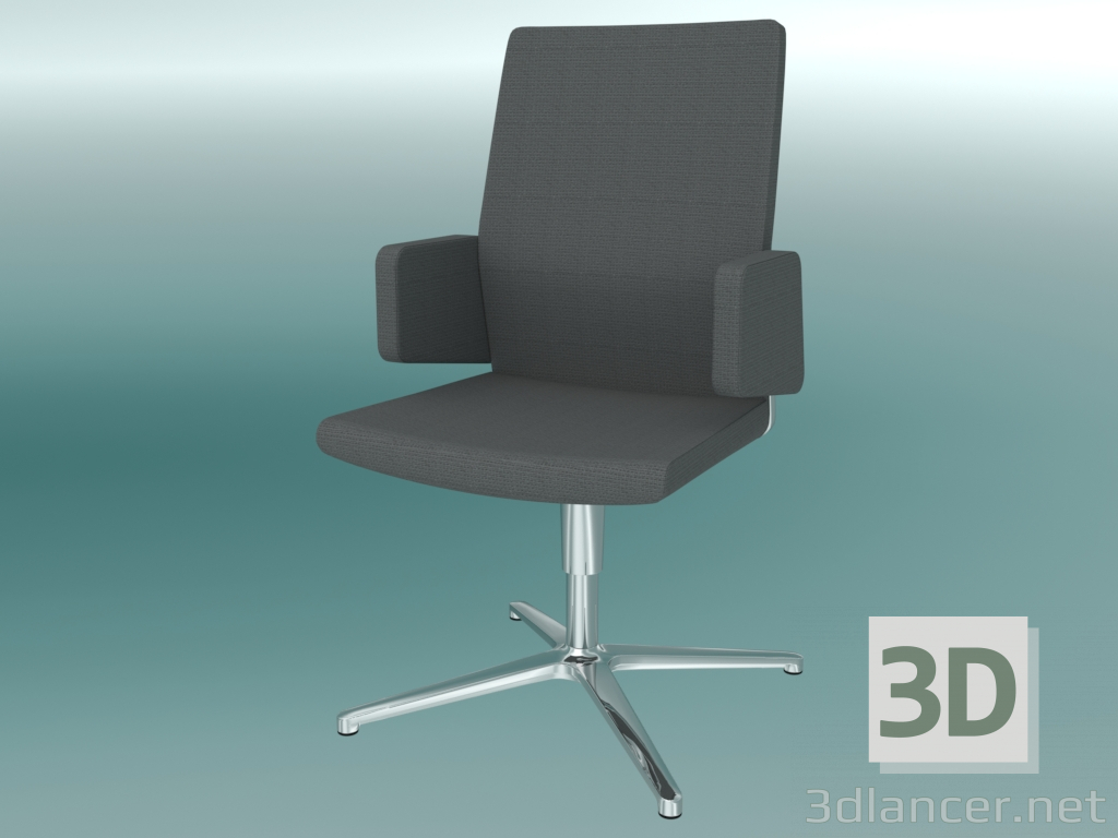 3d model Sillón de conferencias (20F FO) - vista previa