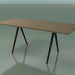 3D Modell Rechteckiger Tisch 5410 (H 74 - 79x179 cm, Laminat Fenix F05, V44) - Vorschau