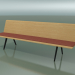 3d model Central module Eating 4601 (L 240 cm, Natural oak) - preview