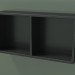 3d model Caja abierta (90U30002, Deep Nocturne C38, L 48, P 12, H 24 cm) - vista previa