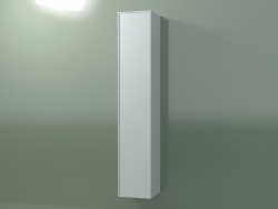 Armario de pared con 1 puerta (8BUBFDD01, 8BUBFDS01, Glacier White C01, L 36, P 36, H 192 cm)