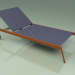 3D Modell Chaiselongue 007 (Metallrost, Batylineblau) - Vorschau