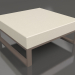 3d model Puf modular (Bronce) - vista previa