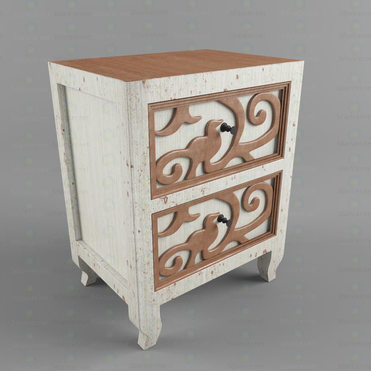 3d model Cajonera - vista previa