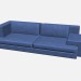 3D Modell Sofa 3 Ellington - Vorschau