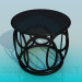 3d model Round table - preview