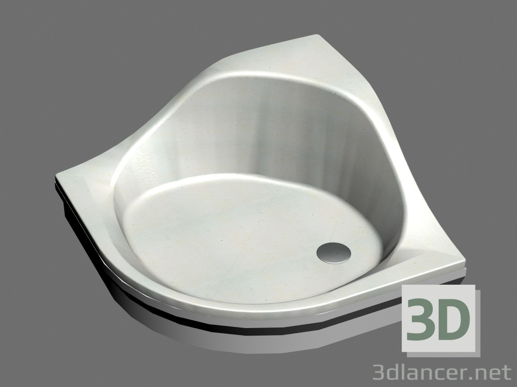 3d model Plato de ducha 90 Tosca - vista previa