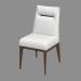 3d model Tosca chair (with light upholstery) - preview