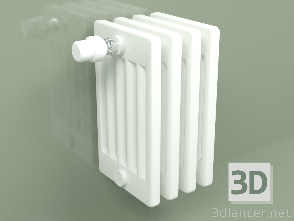 Modelo 3d Radiador Delta Laserline (DL6, H 365 mm, RAL - 9016) - preview