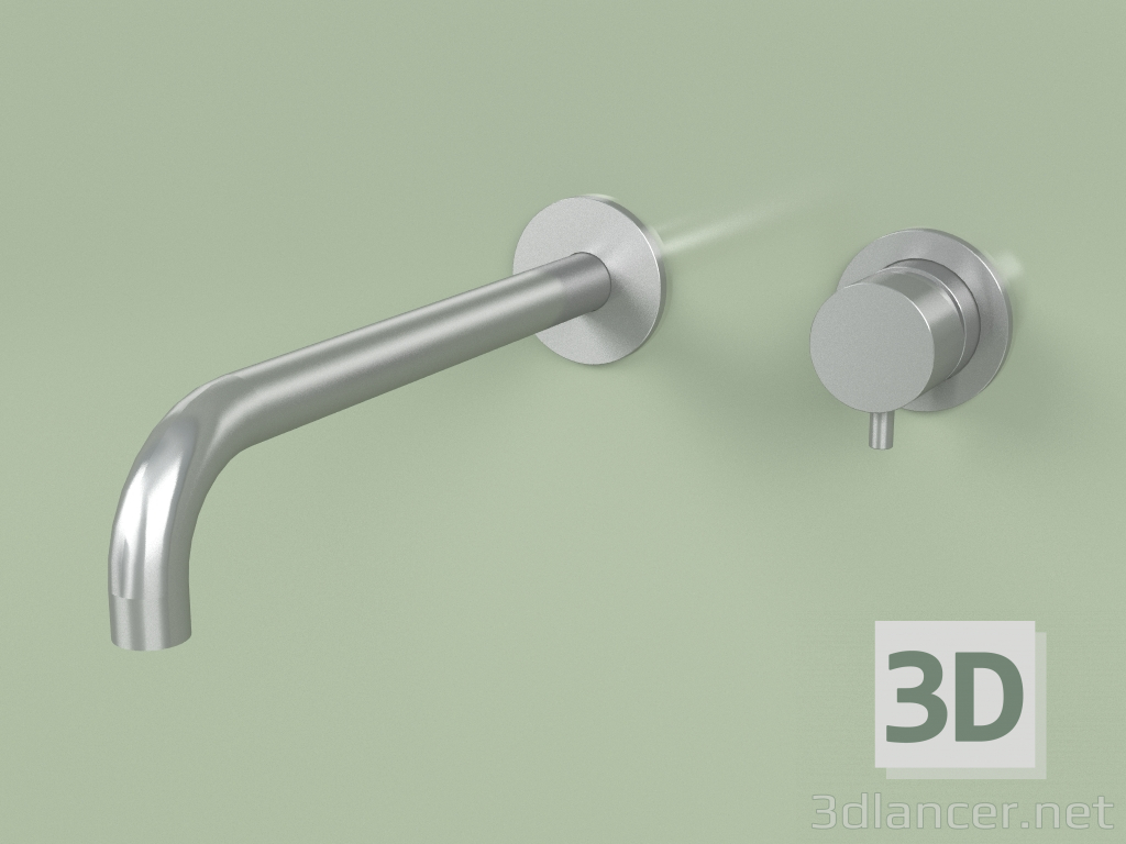 3d model Wall-mounted mixer with spout 250 mm (13 14, AS) - preview