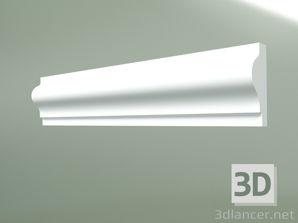 3d model Plaster molding MT199 - preview