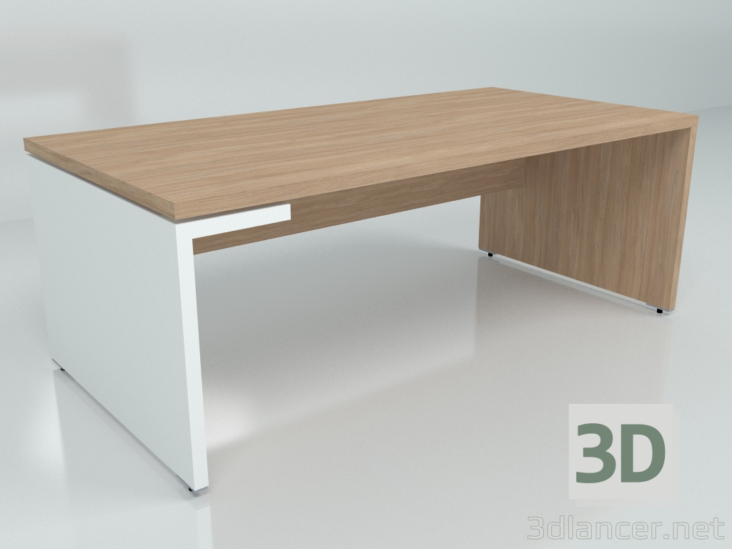 Modelo 3d Mesa de trabalho Mito MIT3P (2000x1000) - preview