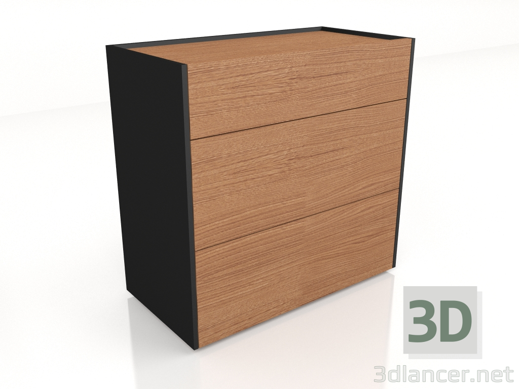 3d model Aparador Viga V28 (828x424x807) - vista previa