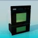 3d model Horno doble - vista previa