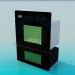 3d model Horno doble - vista previa