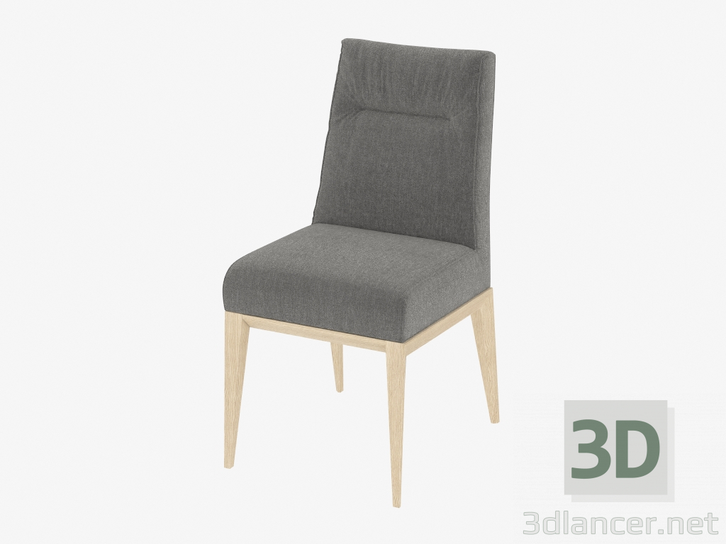 3D Modell Tosca Stuhl (mit dunklen Polstern) - Vorschau