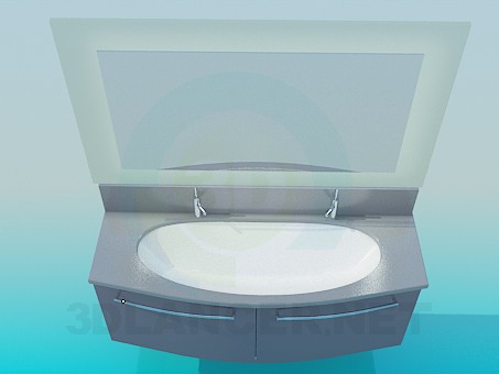 3D modeli Lavabo - önizleme