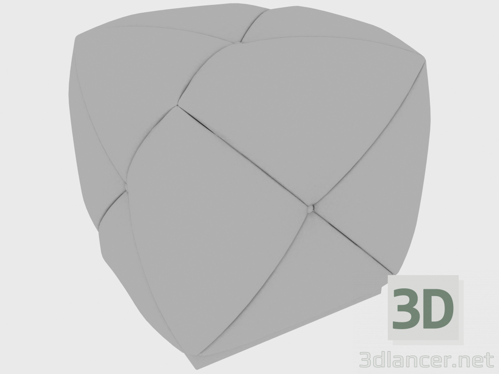 Modelo 3d Pufe DEVE POUF (40x40xH65) - preview