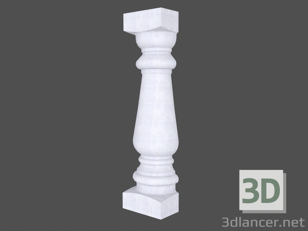 Modelo 3d Balaustrada (BB66KP) - preview