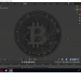 3D Bitcoin jetonu modeli satın - render