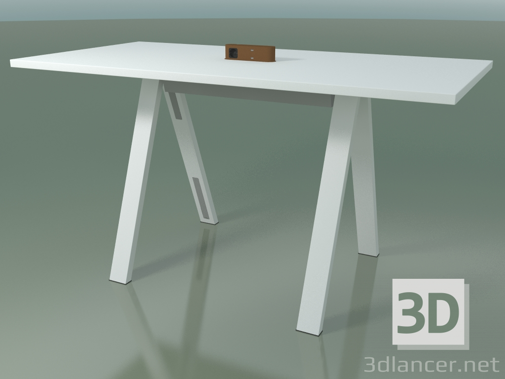 modèle 3D Table avec plan de travail 5021 (H 105 - 200 x 98 cm, F01, composition 1) - preview