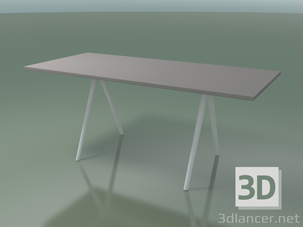 Modelo 3d Mesa retangular 5410 (H 74 - 79x179 cm, laminado Fenix F04, V12) - preview