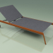 modèle 3D Chaise longue 007 (Metal Rust, Batyline Grey) - preview