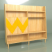 3d model Wall Woo Wall (naranja) - vista previa