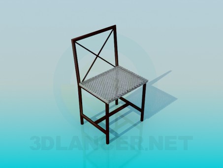 3D Modell Stuhl - Vorschau