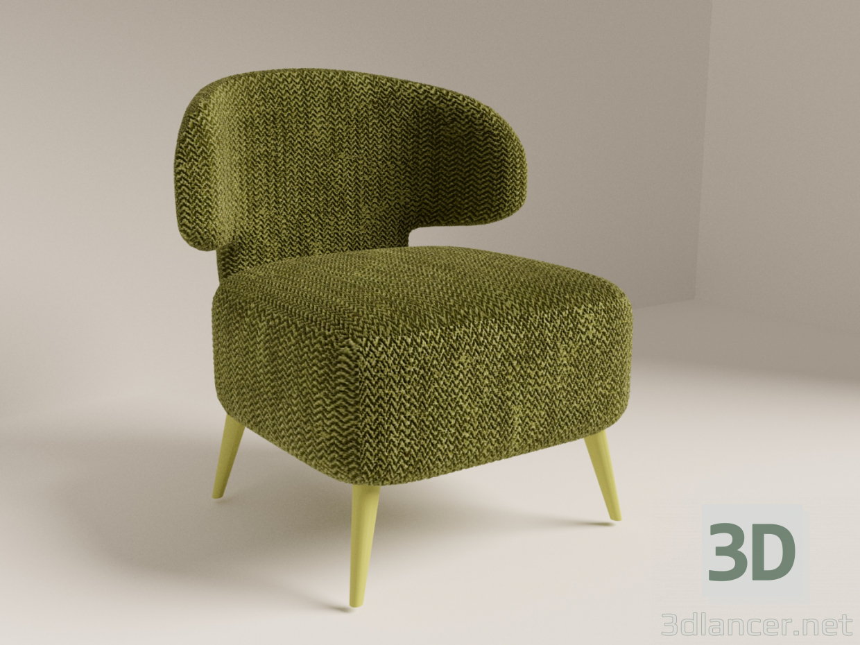 modèle 3D de Fauteuil acheter - rendu