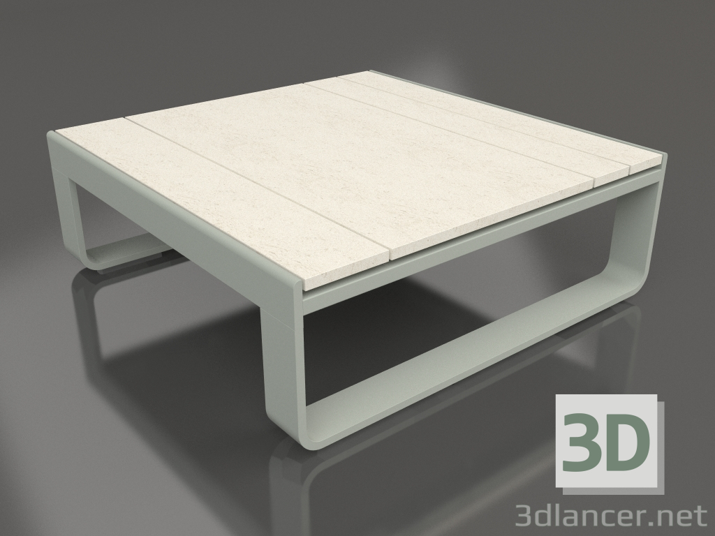 3D Modell Beistelltisch 70 (DEKTON Danae, Zementgrau) - Vorschau