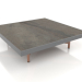 3D Modell Quadratischer Couchtisch (Anthrazit, DEKTON Radium) - Vorschau