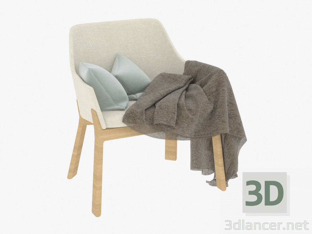 3d model Koila Lounge Chair - preview