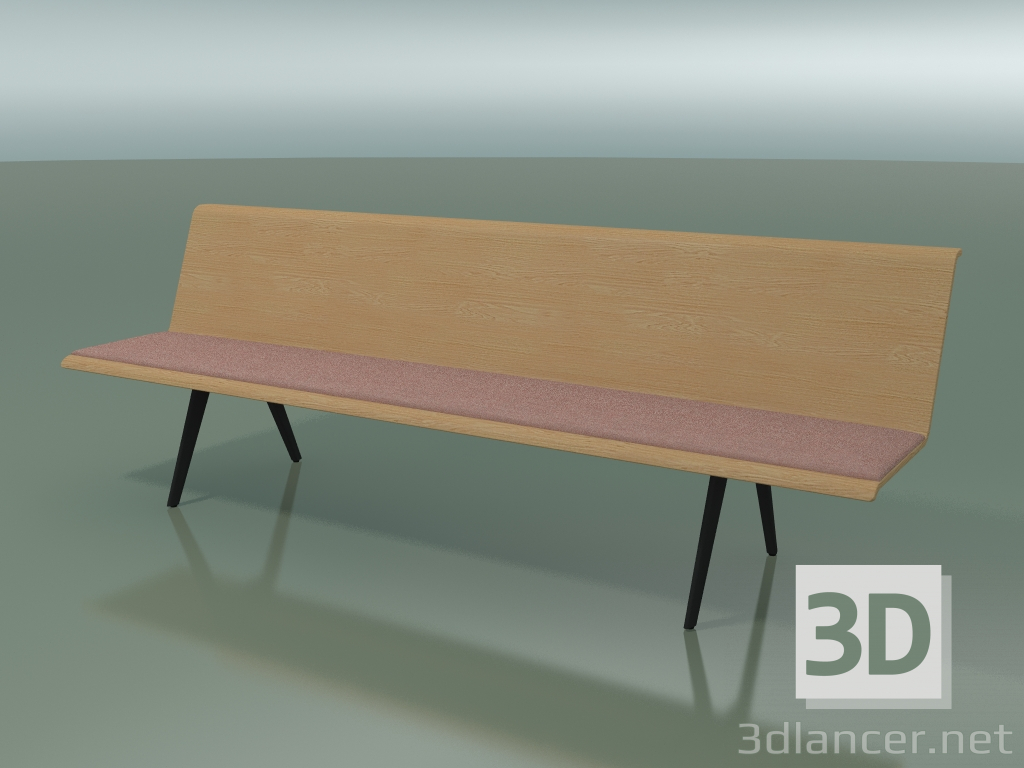 3d модель Модуль центральный Eating 4613 (L 240 cm, Oak effect) – превью