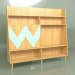 3d model Wall Woo Wall (ola de mar) - vista previa