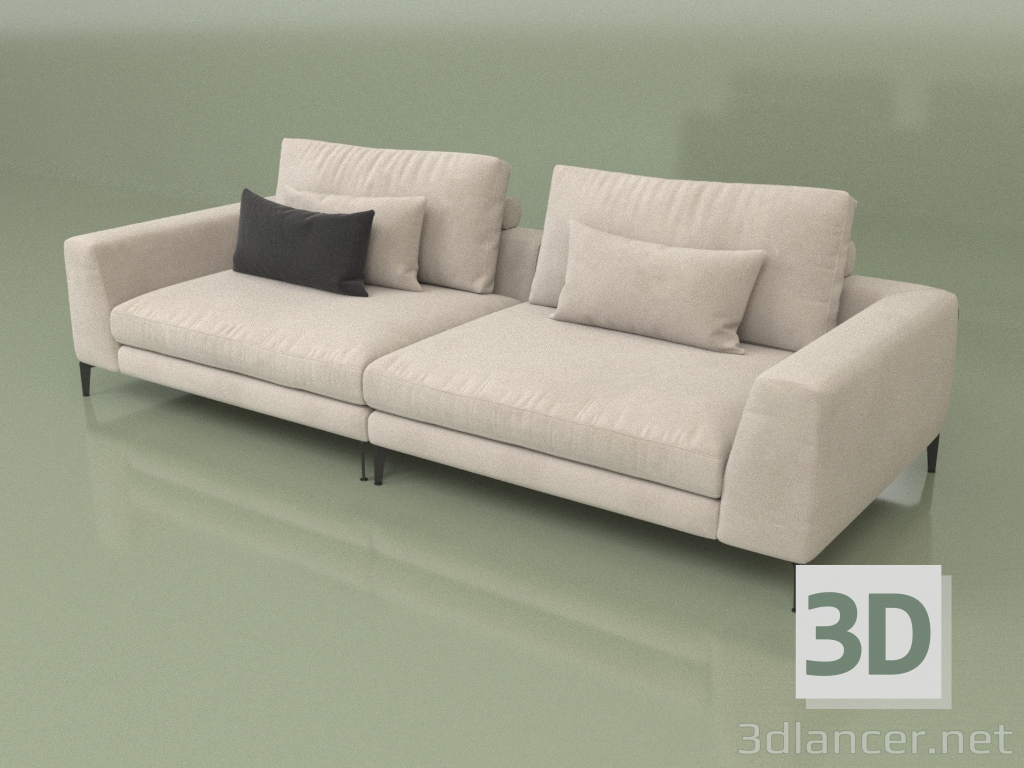 3d model Sofá Place Air B - vista previa