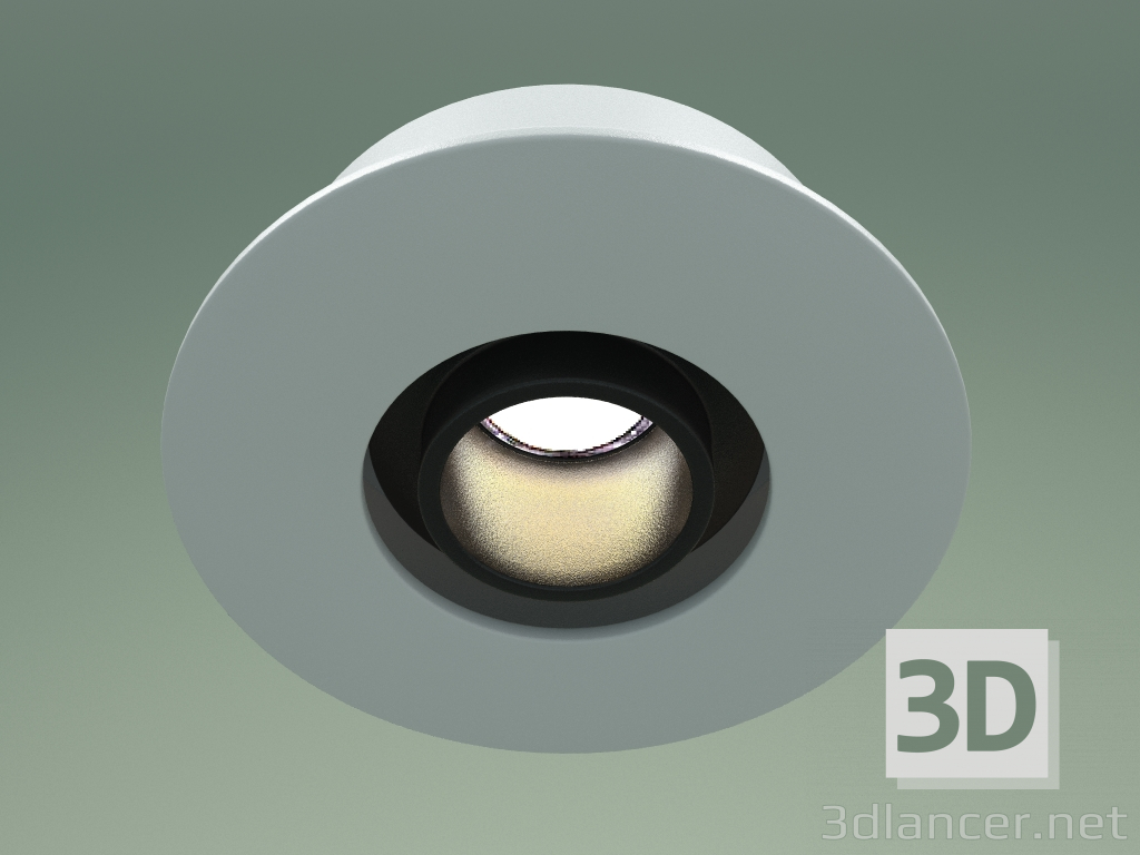 3d model Spotlight RSL74189 3W WH+BK 3000K Point - preview