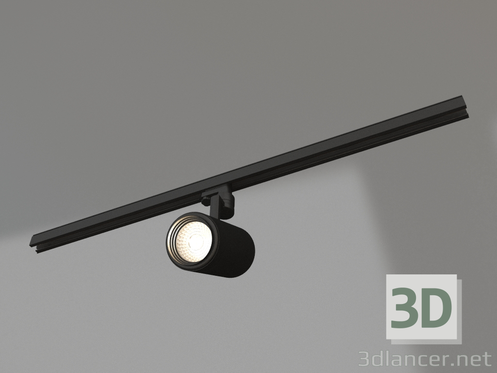 modello 3D Lampada LGD-ZEUS-4TR-R100-30W Giorno (BK, 20-60 gradi) - anteprima