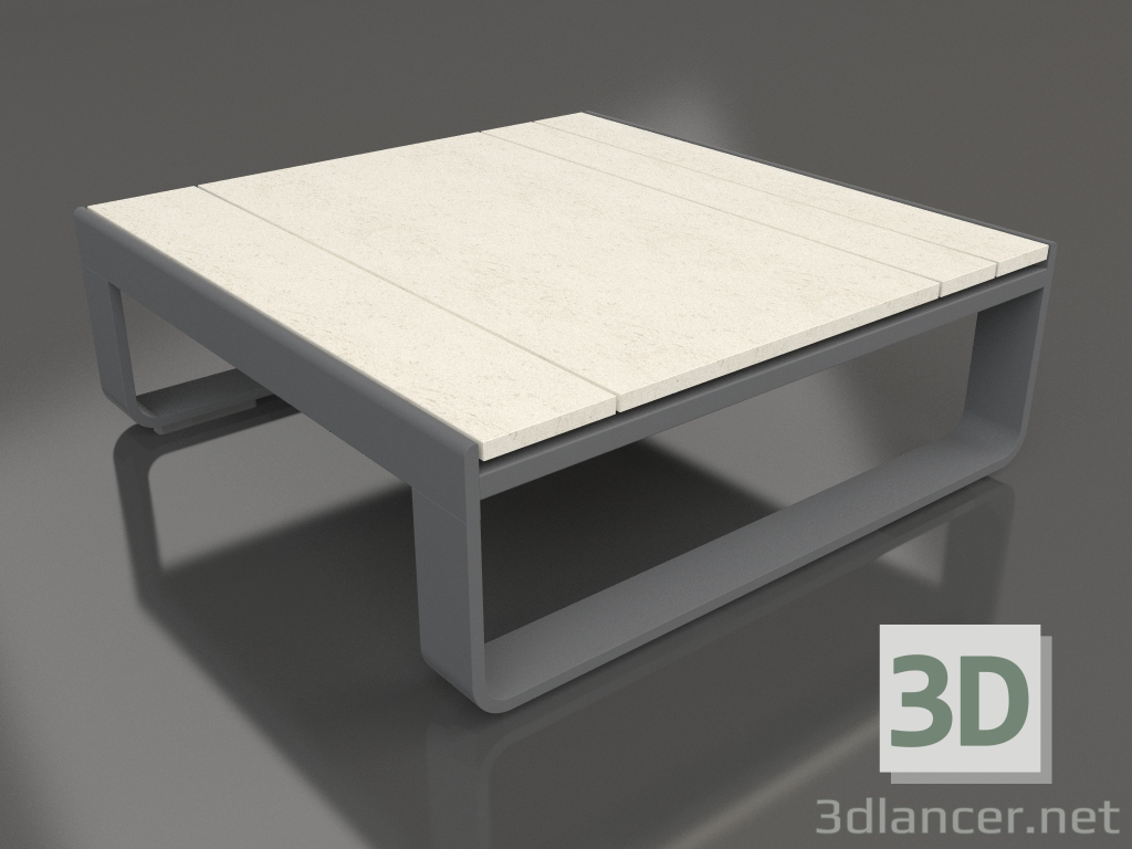 Modelo 3d Mesa lateral 70 (DEKTON Danae, Antracite) - preview