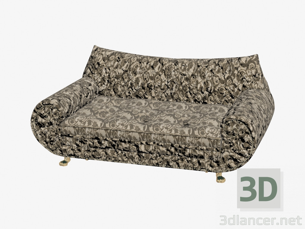 3d model Sofa straight three-seater Q210 Bettsofa - preview